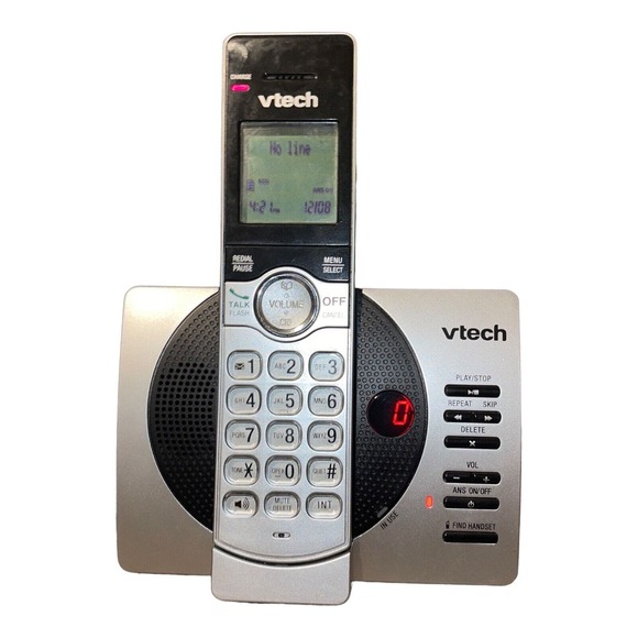 VTech CS6929 Cordless Digital Answering System with Caller ID and Call Waiting. - Picture 4 of 11